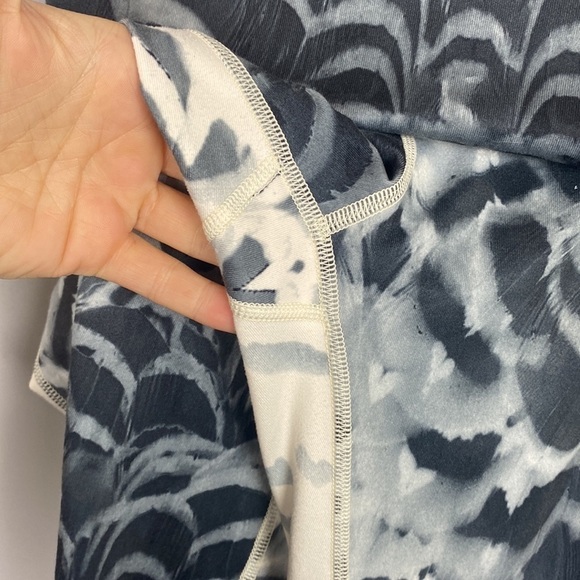LULULEMON Wunder Under Pant*SE Dance Pretty Plume Angel Wing Black RARE - Picture 7 of 12